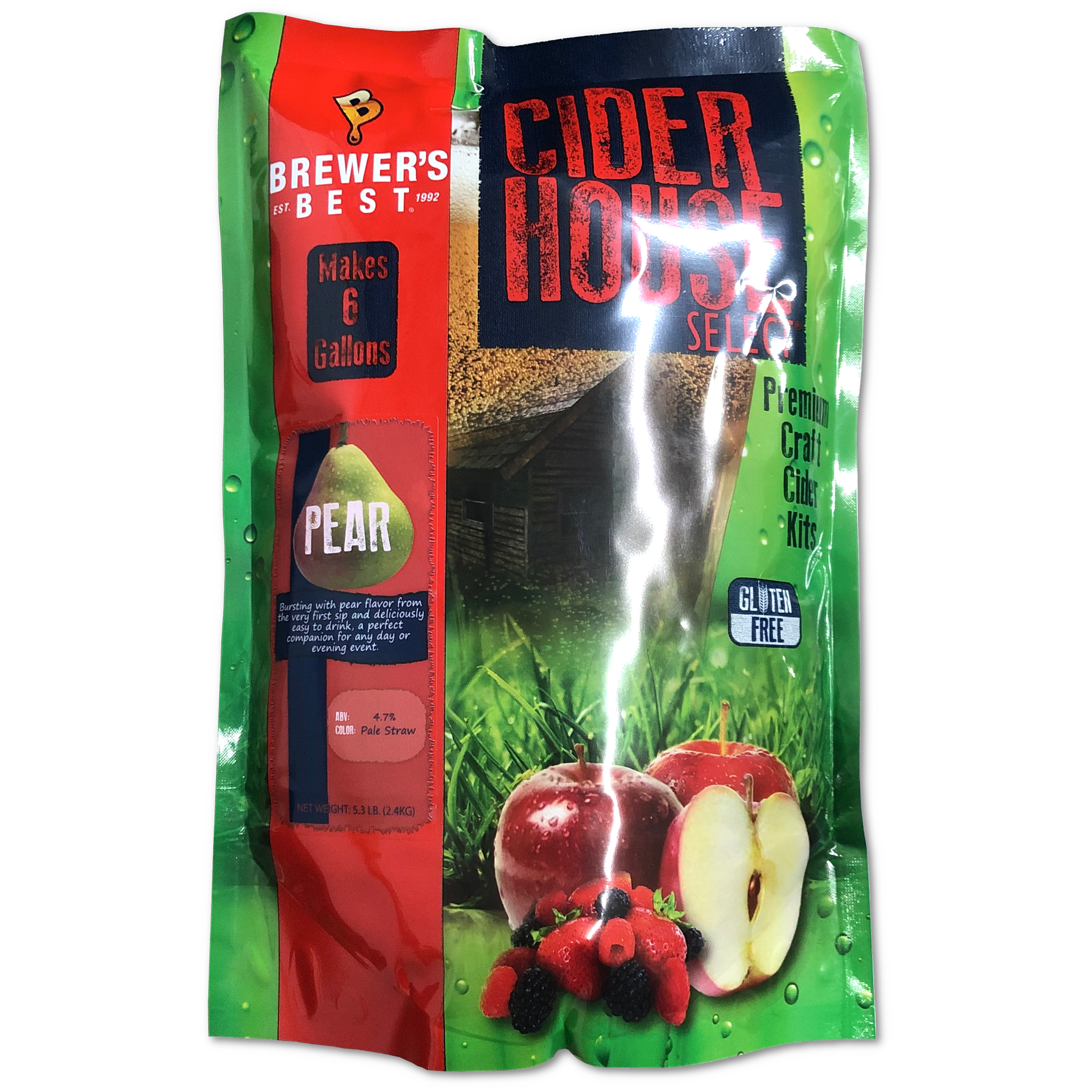 PEAR CIDER KIT Brewers Best Cider House Select Pear Cider Ingredient Kit