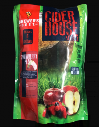 STRAWBERRY PEAR HARD CIDER KIT Brewer's Best House Select Strawberry Pear Cider Ingredient Kit