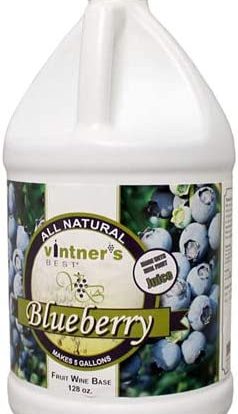 Blueberry Vintners Best Fruit Wine Base 128 oz. Fruit Wine Base - Makes 5 Gallons