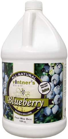 Blueberry Vintners Best Fruit Wine Base 128 oz. Fruit Wine Base - Makes 5 Gallons