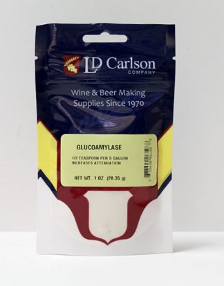 DRY Glucoamylase Enzyme 1 Ounce Bottle BETA 'ZYME from LD Carlson