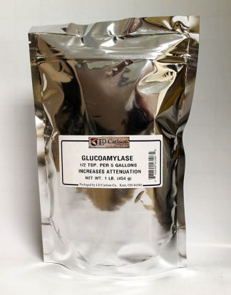 DRY Glucoamylase Enzyme - 1LB Bag BETA 'ZYME from LD Carlson