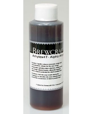 AMYLEX 4T Liquid Alpha Amylase Enzyme 4oz for Home Brewing