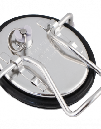 CORNY KEG OVAL HATCH LID 304 Stainless Steel Lid for Ball or Pin Lock Cornelius or Firestone type Kegs New Replacement for Pepsi or Coke Soda Kegs Includes O-Ring