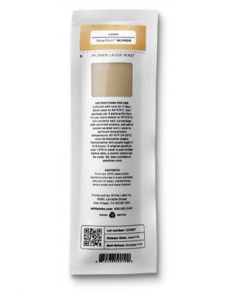 White Labs WLP802 Czech Budejovice Lager Liquid YeastWith Cold Pack and Heat Shield