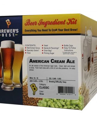 BEER KIT American Cream Ale - Brewer's Best Home Brew Ingredient Kit - Makes 5 Gallons