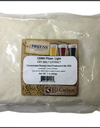 DME PILSEN LIGHT Briess PILSNER Dry Malt Extract 1LB CBW (Packaging Varies)