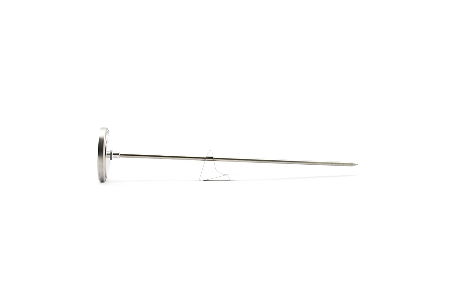 BREWING THERMOMETER Side Clip Type Marked for Mash Stages 2.5" Dial 12" Stem Stainless Steel Krome Dispense C6912 - Image 7