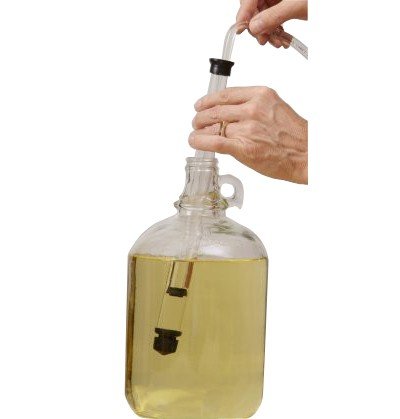 MINI AUTOSIPHON KIT 3/8" RACKING CANE w/Hose and Clamp for Gallon Jugs and 2-Gal Fermenters Auto Siphon Starts Easy with a Couple Pumps
