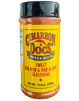 DISCONTINUED Cimarron Docs Sweet Rib Rub & Bar-B-Que Seasoning Medium 11.8oz