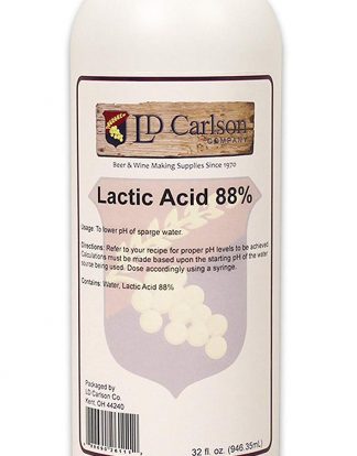 LACTIC ACID 32oz Liquid 88% Concentrate to Lower PH