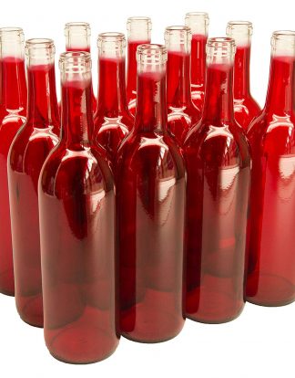 WINE BOTTLES RED Bordeaux New Case of 12 750ml Cork Finish