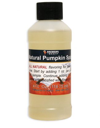 Pumpkin Spice Flavor - Brewer's Best Natural Beer and Wine Flavoring 4oz