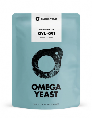 Special Order OMEGA LIQUID YEAST Hornindal Kveik OYL-091 100ml Ships with Cold Pack