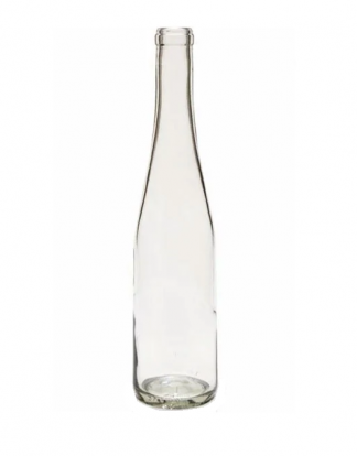 WINE BOTTLES 375 ml Renana "Splits" Clear Glass Stretch Hock Burgundy or Vinegar Bottles Full Case of 12