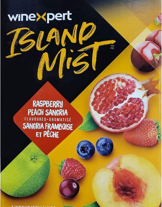 WINE KIT Island Mist Raspberry Peach Sangria by Winexpert