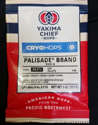 PALISADE CRYO HOPS Lupulin Hop Pellets 1oz - Dual Purpose and Great for Finishing