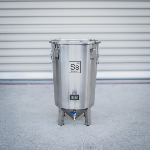 Ss Brewtech Home Brewing Brew Bucket Fermenter; Stainless Steel (7 Gallon)