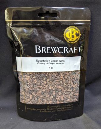 ECUADORIAN COCOA NIBS 4oz Brewer's Garden 4 Ounce Cacao