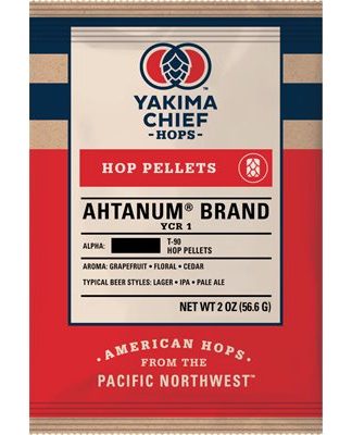US HOPS Ahtanum® Brand Hop Pellets - 2 Ounces