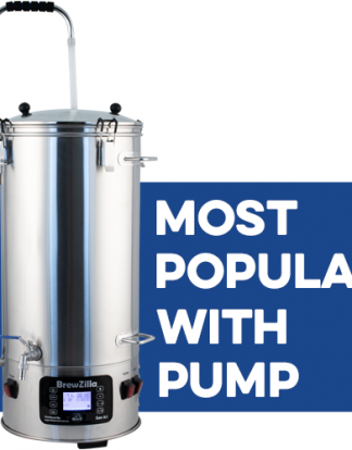 BREWZILLA 35L Electric Robobrew V3.1.1  with Pump for All Grain Brewing FREE SHIPPING Additional Discount in Cart