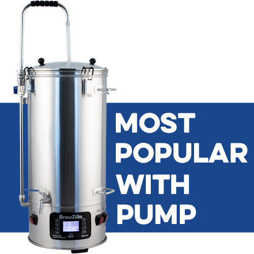 BREWZILLA 35L Electric Robobrew V3.1.1 with Pump for All Grain Brewing FREE SHIPPING Additional Discount in Cart