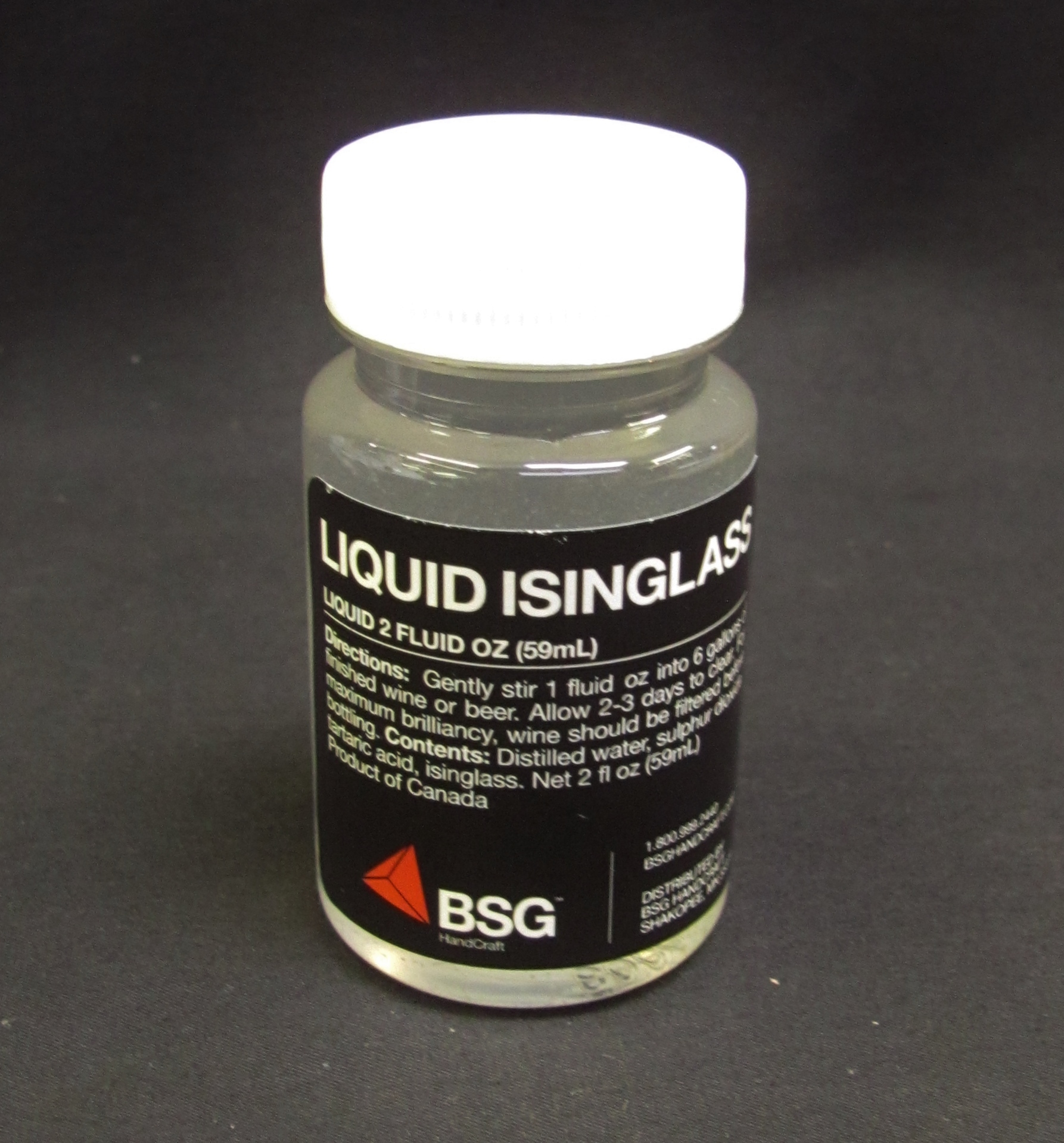 LIQUID ISINGLASS 2oz Pre-Mixed for Protein Haze