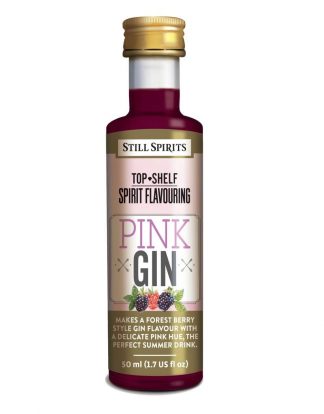 PINK FOREST BERRY GIN Flavoring Still Spirits Top Shelf Pink Gin Essence Flavors 2.25L 30173