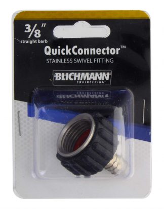 QUICKCONNECT 3/8" BARB To 1/2" NPT Blichmann Straight Quick Connect
