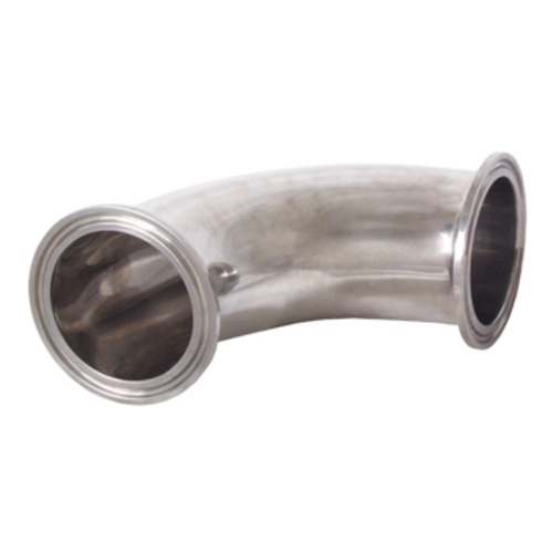 2" TRI-CLAMP ELBOW 90 Degree Sanitary Ferrule Elbow Pipe Fitting SS304 2 Inch Clover TriClamp - Image 2