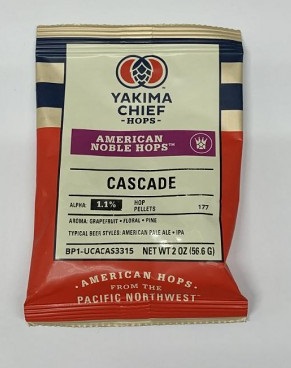 HOPS American Noble Hops™ CASCADE 2oz Hop Pellets for Home Brewing SPECIAL OFFER $1.50 Per Ounce