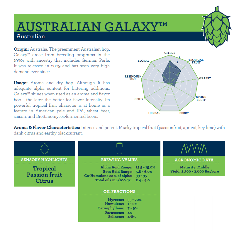 GALAXY HOPS 1oz Hop Pellets Back In Stock .9999 - Image 2