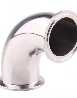 2" TRI-CLAMP ELBOW 90 Degree Sanitary Ferrule Elbow Pipe Fitting SS304 2 Inch Clover TriClamp