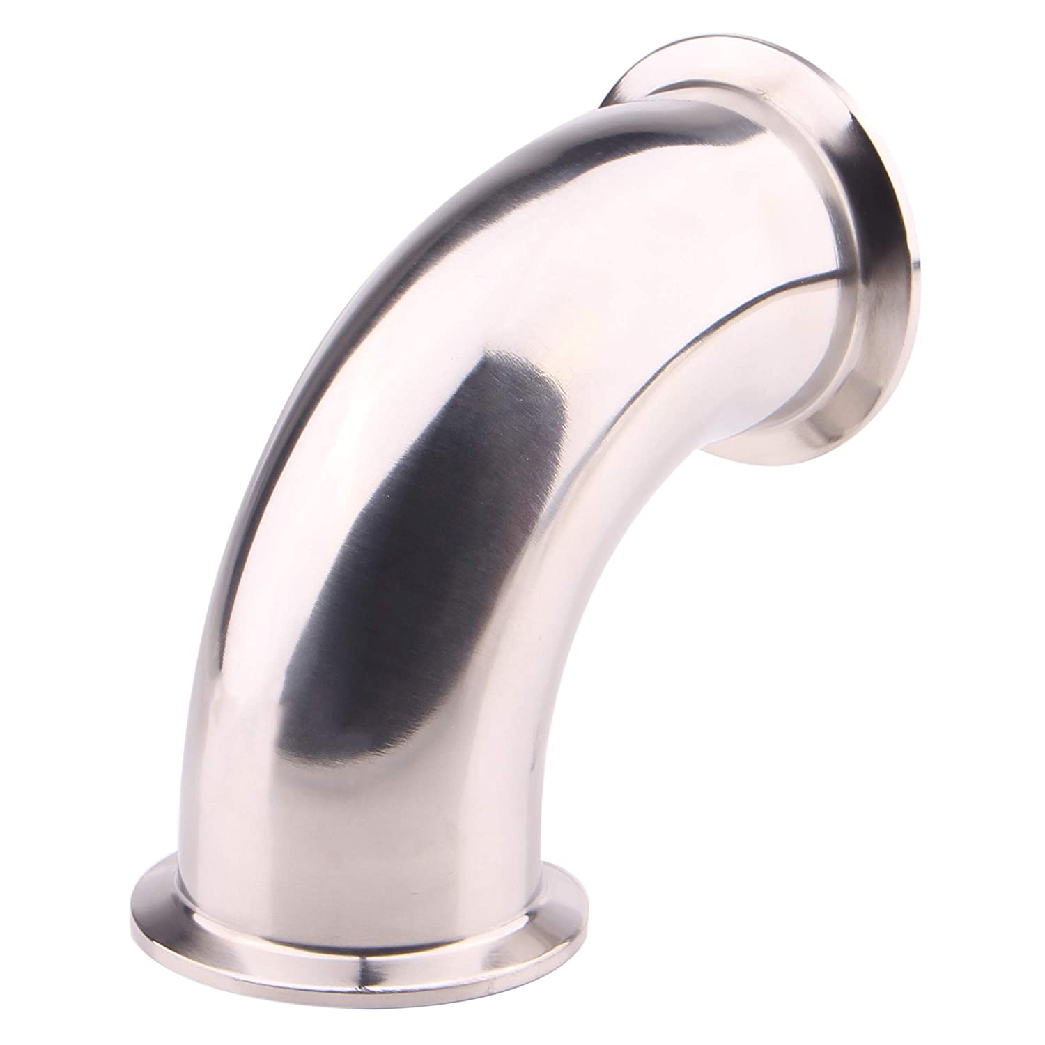 2" TRI-CLAMP ELBOW 90 Degree Sanitary Ferrule Elbow Pipe Fitting SS304 2 Inch Clover TriClamp - Image 3