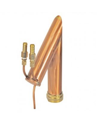 DS120 PECKERWOOD POT STILL Condenser Head Copper Whiskey Still Top from Australia (AlcOengine Condenser KL04633)