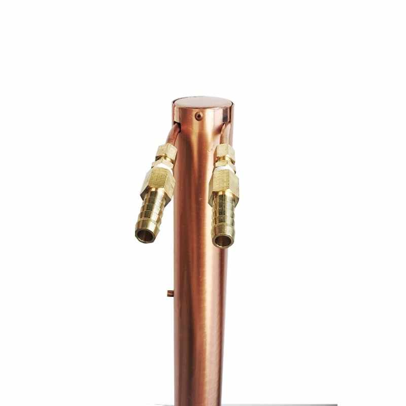 DS130 SPIRITMAKER COPPER CONDENSER Reflux Whiskey Still Top from New Zealand (AlcOengine KL04633) - Image 4
