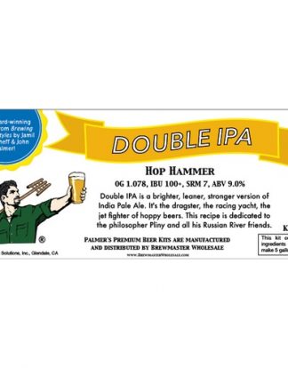 Palmer Premium Beer Kits - Hop Hammer - Double IPA KIT98110
