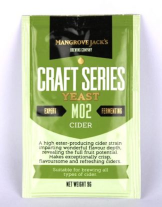 CIDER YEAST M02 Mangrove Jacks Exceptional High Ester Variety