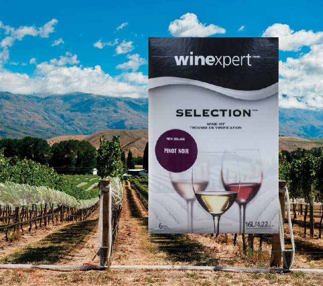 WINE KIT WinExpert SELECTION Premium New Zealand Pinot Noir LDC 3285