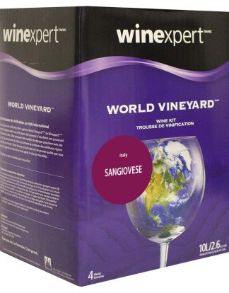 WORLD VINYARD Italian Sangiovese Juice Concentrate from Winexpert 6 Gallon Wine Kit