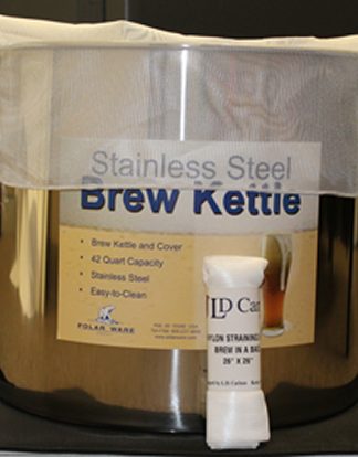 BIAB Brew-in-A-Bag Straining Bag 24x26 LD Carlson 4720 Size HUGE (No Handles) Mesh Strainer Grain Bag