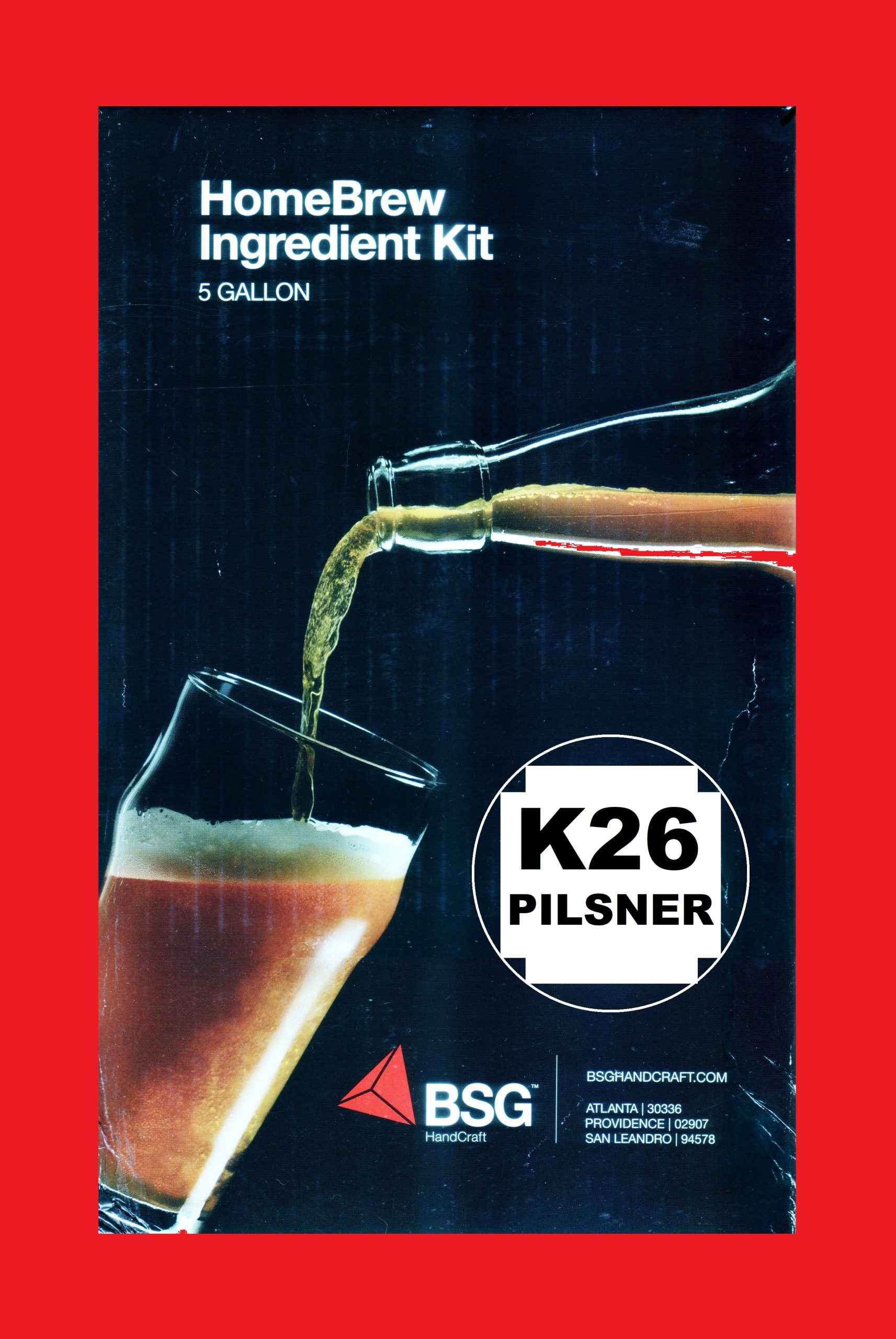 BEER KIT BSG K66 BOHEMIAN PILSNER HomeBrew Ingredient Kit - Charlie's Favorite! - Image 6