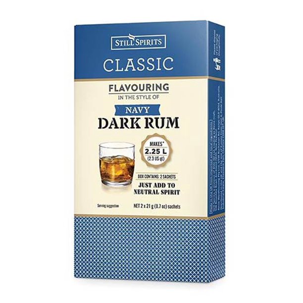 Still Spirits Classic Navy Dark Rum Premium Essence Flavors 2.25L of your alcohol