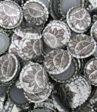 CROWN CAPS BROWN BEAVER CROWNS 144 Standard Size 26.5mm Limited Release Caps for Soda and Beer Bottles