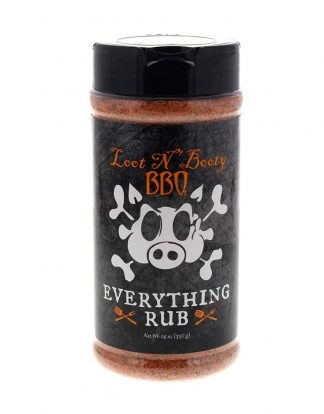 Loot N Booty EVERYTHING BBQ RUB 14 Ounce Shaker Jar