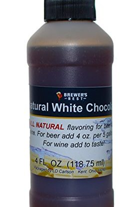 WHITE CHOCOLATE Brewer's Best Natural Beer and Wine Fruit Flavoring 4oz