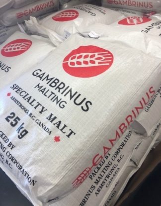55LB Gambrinus Canadian RYE MALT Whole Grain Uncrushed (Store Stock - Local Pickups take $15 Off In Store) MGAM1006