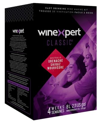 WINE KIT Australian Grenache / Shiraz / Mourvedre Blend Winexpert Classic Series 8L - Makes 6 Gallons Red Wine