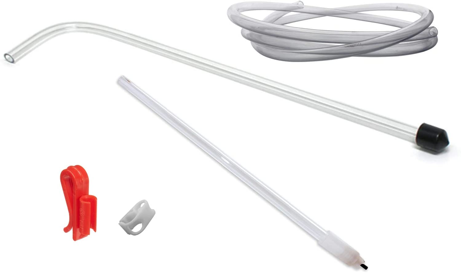 RACK AND FILL KIT Racking Cane, 5' Tubing, Cane Clip, Tubing Clamp, Spring or Springless Filling Stick - Image 4