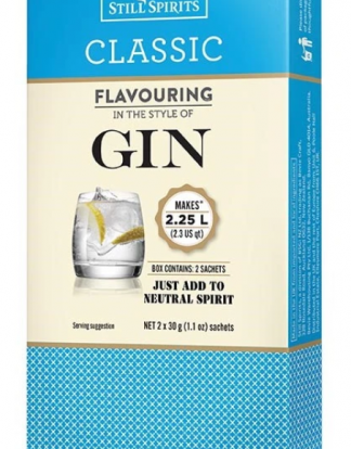 Still Spirits Classic GIN Flavoring - a Premium Essence that Flavors 2.25L of your alcohol